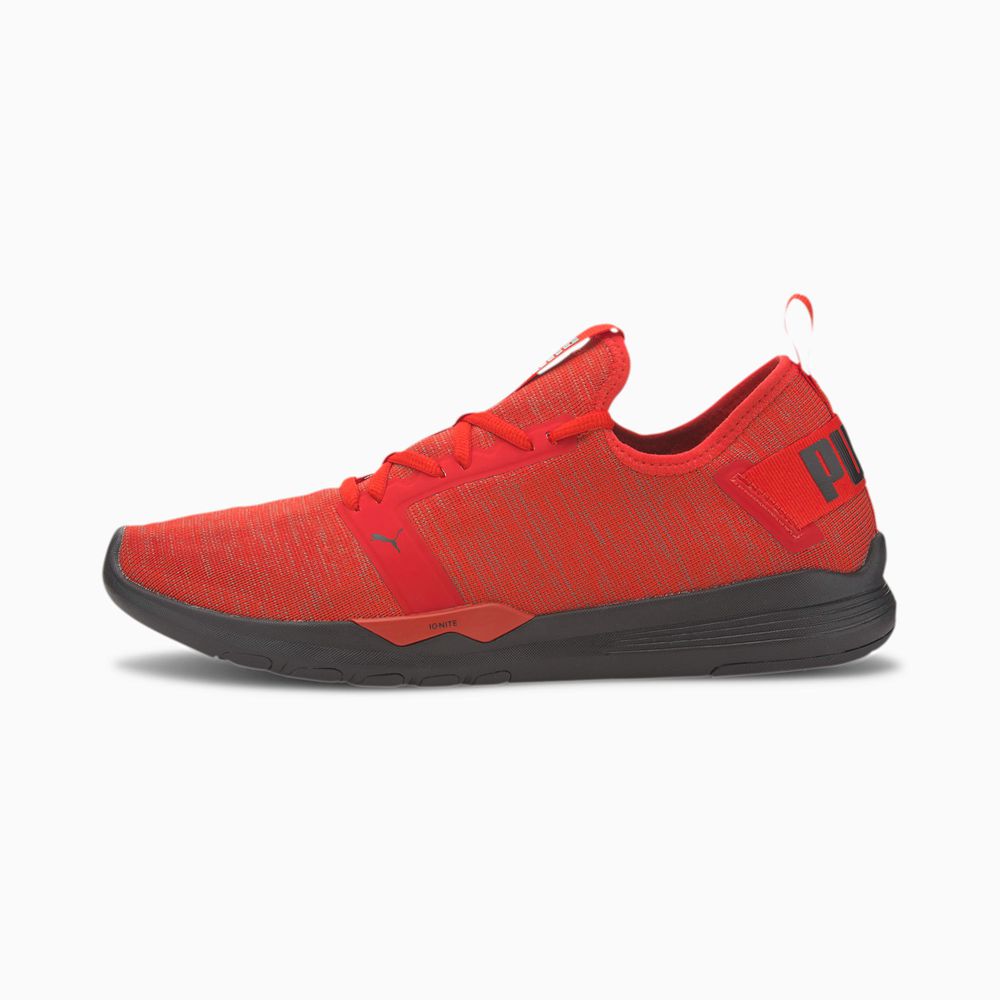 Puma IGNITE Contender Knit Férfi Futócipő - Piros/Fekete ( Hungary - EISHD8014 )